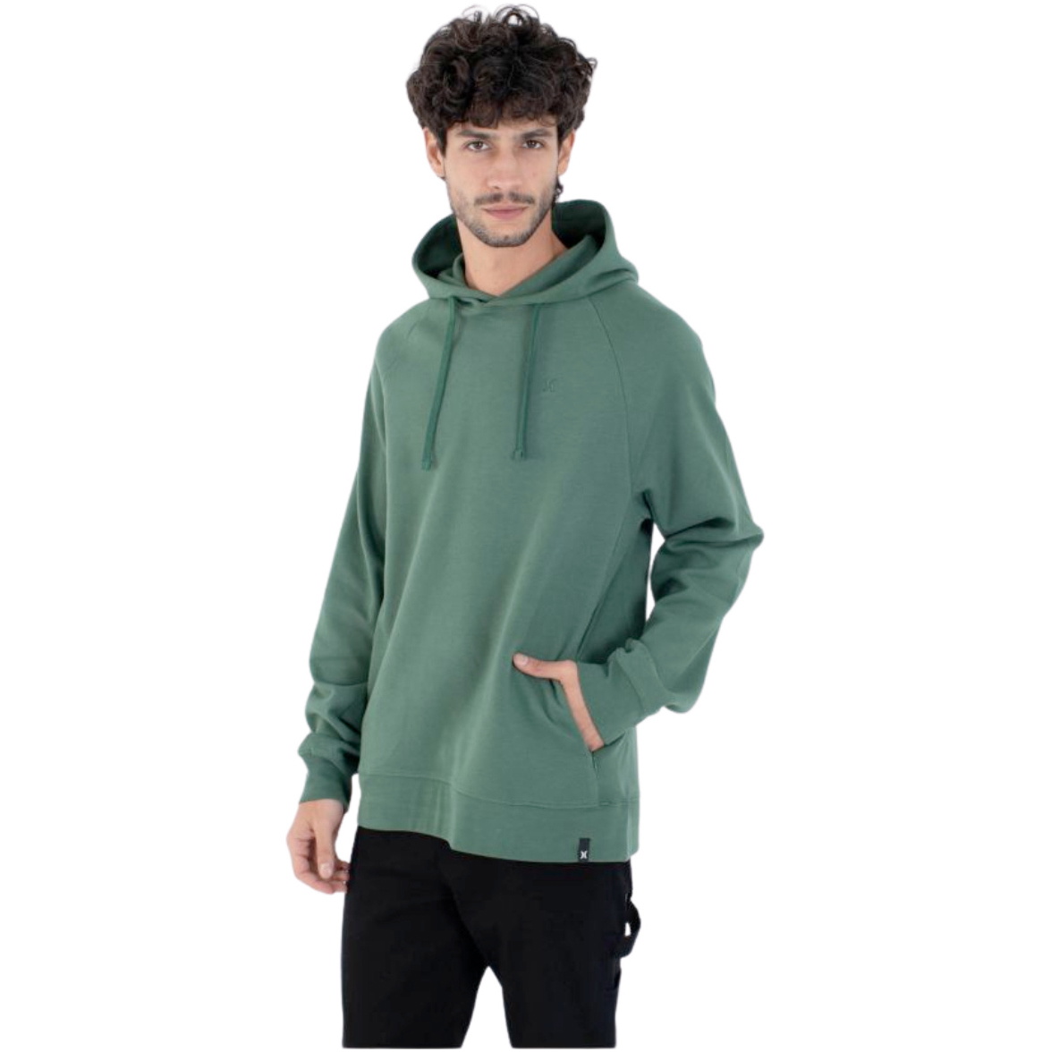 2026 Hurley Mens Low Tide Hoodie MFTEU00016 - Jade Horizon / Camo